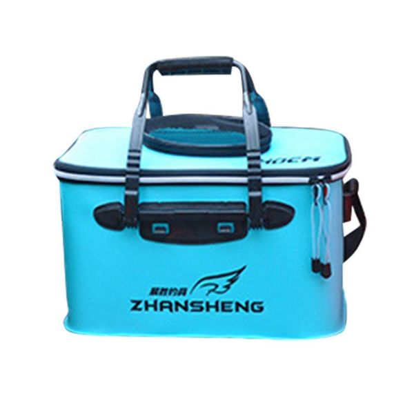 

fishing accessories bucket live fish box eva folding tank gear supply