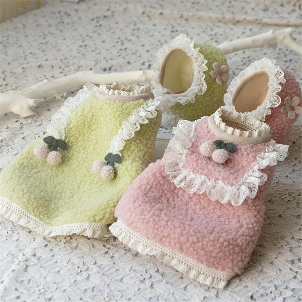 

small pets winter clothes chihuahua maltese toy poodle puppy cute apparel with hat1