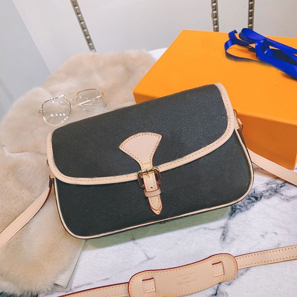 

women messenger bags shoulder bag handbag purse fashion gold brass accessories cortical buckle closure genuine leather