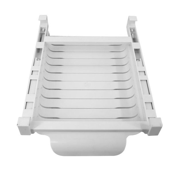 

hooks & rails home hanging storage rack refrigerator clip sliding rail tray for food bag zip-bag like-minded
