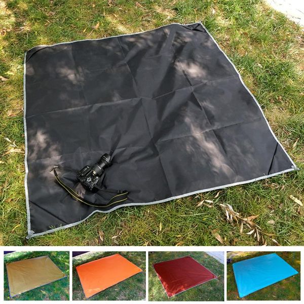 

beach mat moisture-proof picnic lightweight camping oxford cloth awning sunrise outdoor pads