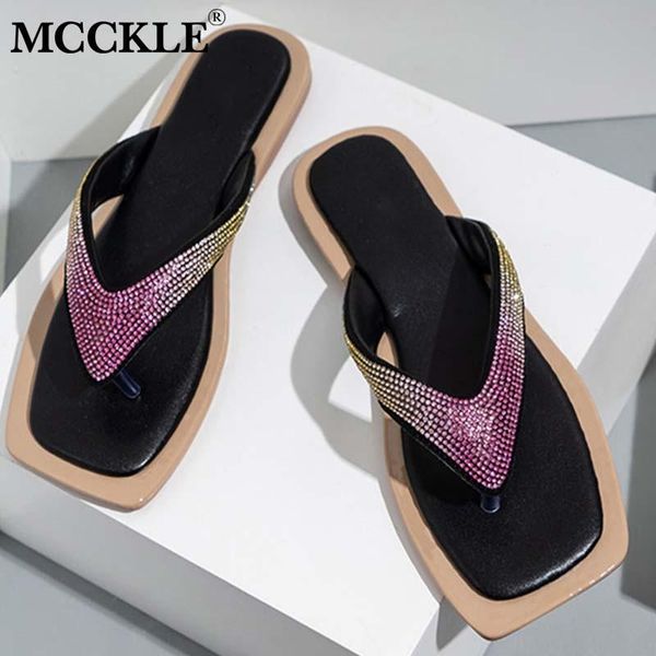 

summer women slippers ladies clip toe square casual shoes female flip flops fashion beach slipper comfort slides, Black