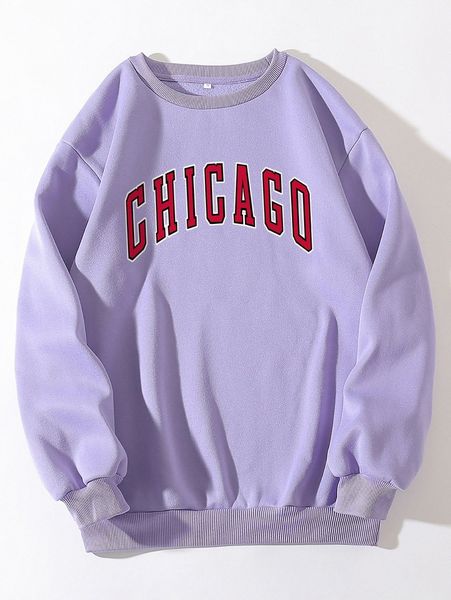 

letter graphic thermal lined sweatshirt m0jm#, White;black