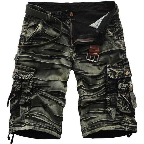 

camouflage camo cargo shorts men summer mens casual male loose work man military short pants plus size 210714, White;black