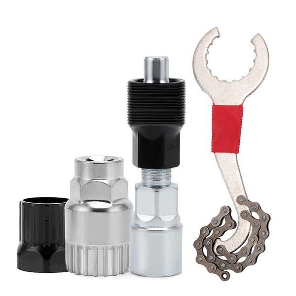

professional hand tool sets bicycle repairing tools portable multifunctional bike chain cutter bracket flywheel remover crank puller cycling