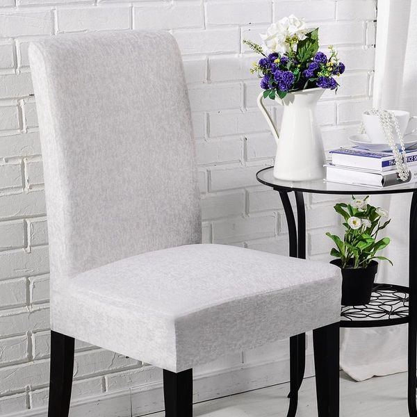

chair covers solid color elastic spandex cover dining room stretch removable anti-dirty party el seat case office slipcover