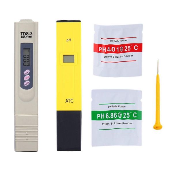

portable digital ph meter water quality testing pen purity filter tds tester aquarium pool spa monitor drop ship meters