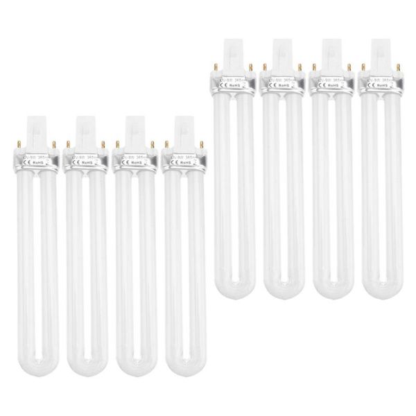 

nail art equipment 8pcs potherapy lamp therapy light, Silver