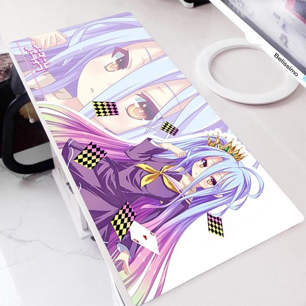 

mouse pads & wrist rests desk mousepad gaming mat keyboards accessories table custom keyboard mause gamer mats anime cute no game life