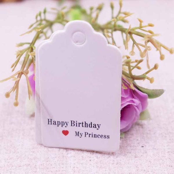 

gift wrap 5*3cm kraft/white diy handmde tag label with red heart thank you paper candy/wedding favors 100pcs