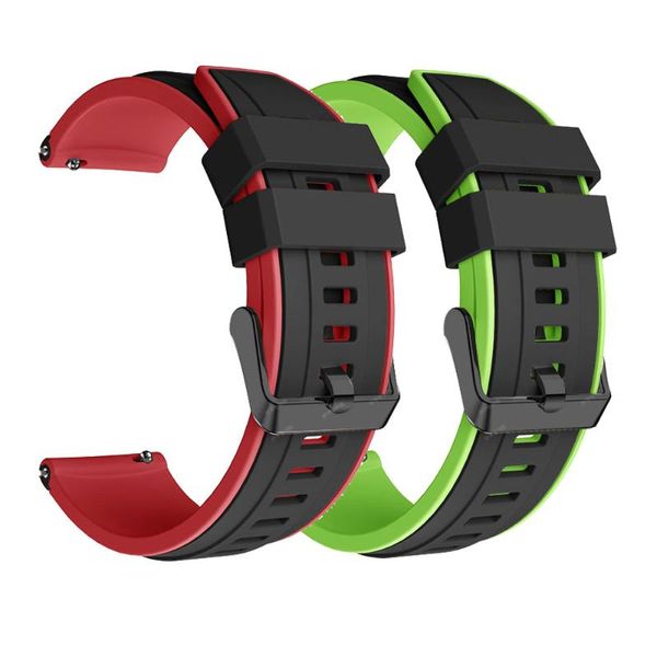 Saat Bantları Garmin Forerunner için Silikon Bilezik 158 55 245 245 M 645 Vivoaktif 3 4 Askı Venu 2 SQ 20mm 22mm Bant Spor Bilekliği