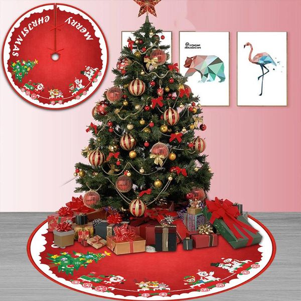 

christmas decorations tree skirt ornament bottom home decoration fabric xmas navidad year 2022