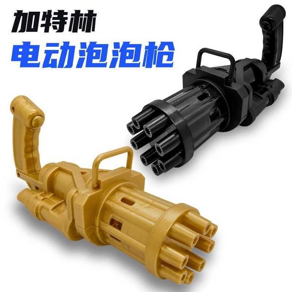 

gatling bubble children's bubble gun porous full-automatic bubble blowing toy stall night market