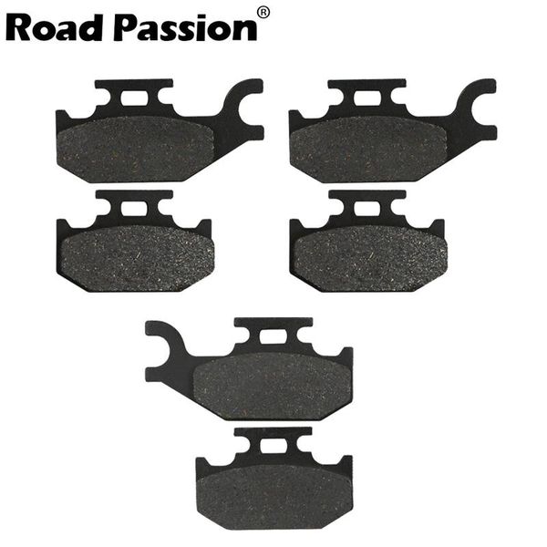 

road passion motorcycle front & rear brake pads for bombardier outlander 330 ho 400 max 650 4x4 800 traxter ds baja x brakes