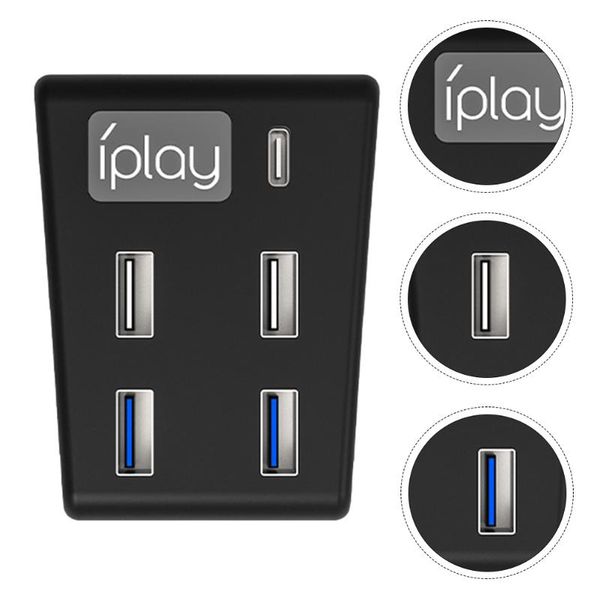 

hubs game console usb hub 5-port expander splitter adapter compatible for ps5
