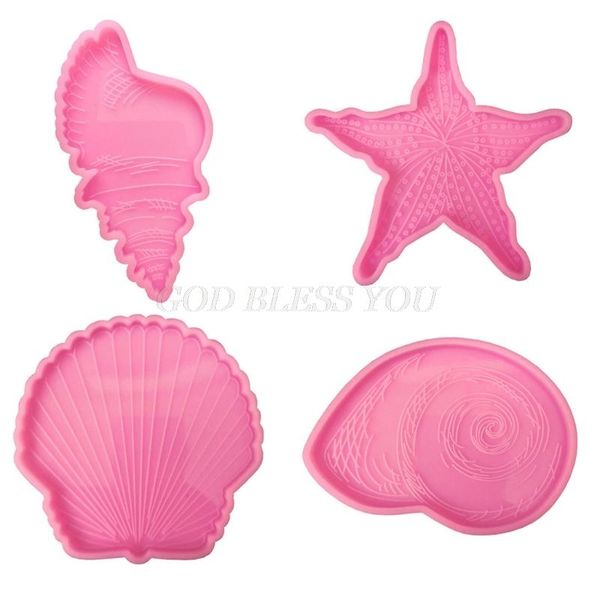 

craft tools starfish tray molds diy resin large small silicone mold drop