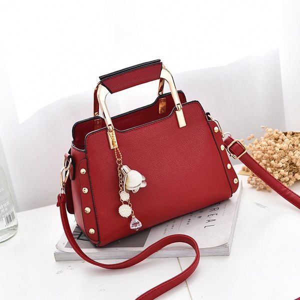 

purses and handbags for women pu leather handle satchel ladies shoulder tote bags hand 2021 crossbody bag evening