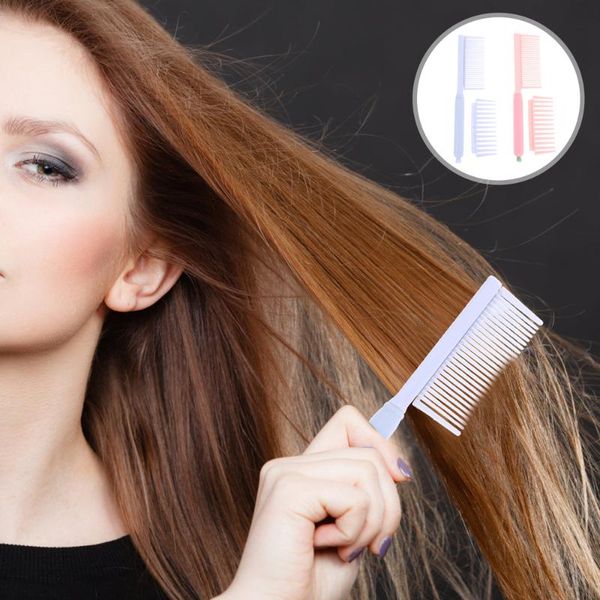 

hair brushes 2pcs woman detangling comb portable styling beauty tools, Silver