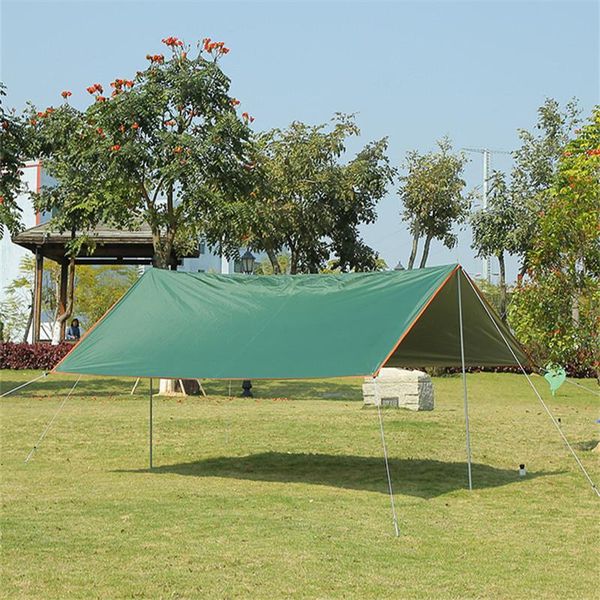 

shade awning waterproof tarp tent ultralight garden canopy sunshade outdoor camping picnic hammock rain beach sun shelter