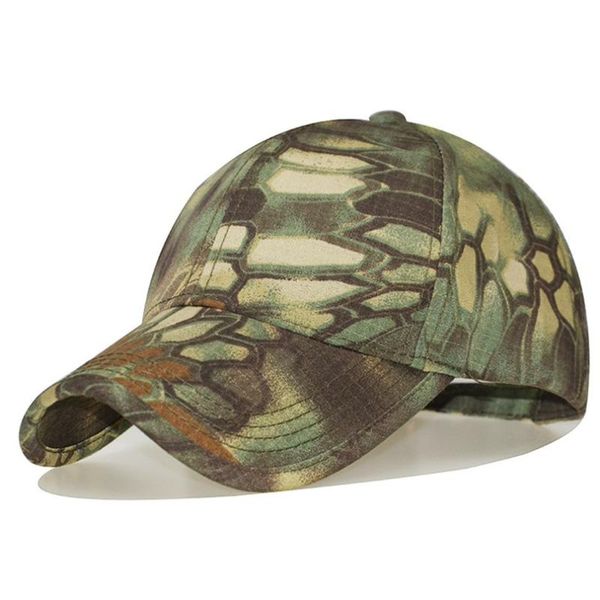 

visors tactical baseball cap duck special army forces camouflage ruin python print sun hat, Blue;gray