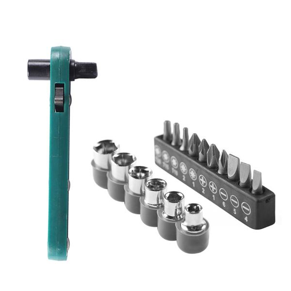 

17pcs mini handle ratchet screwdriver tool set for multifunction sets hand tools