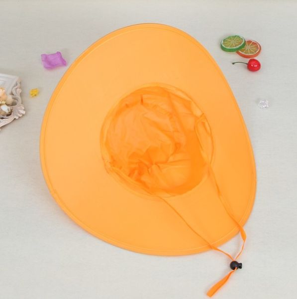 

creative fashion foldable travel sun hat nylon denim polyester, Blue;gray