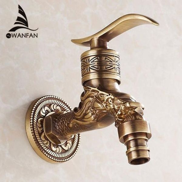 

bibcock faucet for outdoor garden brass antique bronze washing machine wall bathroom mop tap toilet cold 186681