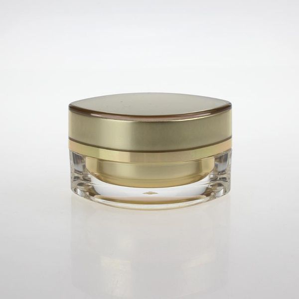 

storage bottles & jars small capacity 15g gold eco friendly cream jar wholesale