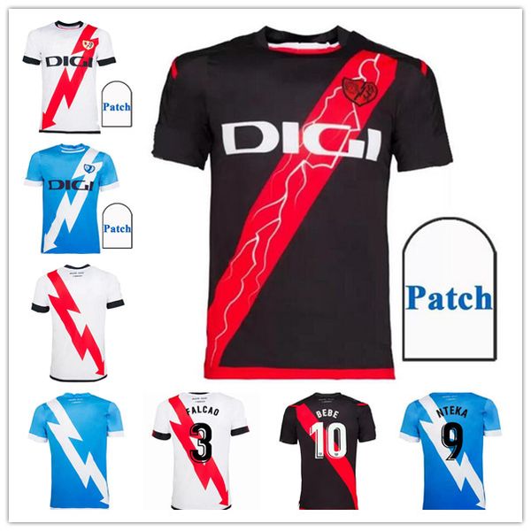 

2021 2022 camiseta rayo vallecano soccer jersey 21/22 isi unai lÃ³pez home away third football shirt sergi guardiola fran garcÃ­a rodrigues Ã³s, Black;yellow