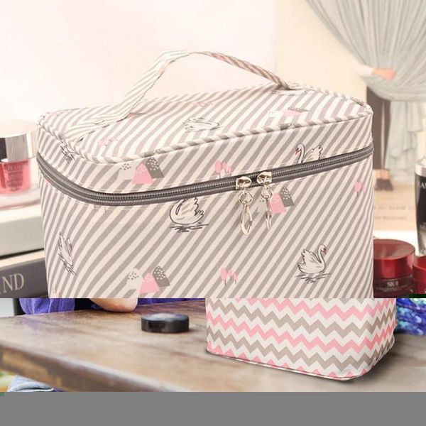 

storage bags travel portable women makeup bag high capacity toiletries organizer outdoor jewelry cosmetic cases with zipper package