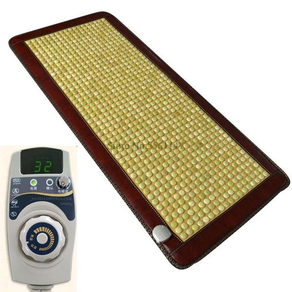 

korea heating jade mat mattress tourmaline massager thermal temperature digital display electric massagers