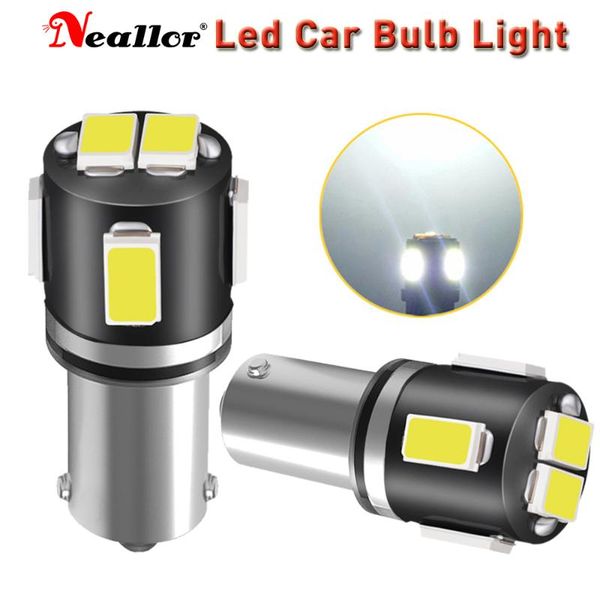 

emergency lights t4w ba9s 6 smd 5630 car led interior lamp side marker backup tail reading bulb door license plate light t10 w5w 5w5 194 168