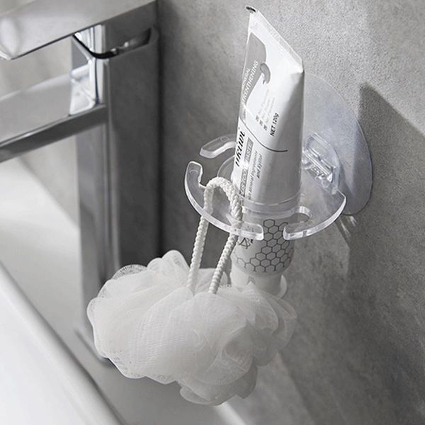 

toothbrush holders self-adhesive wall mount holder storage bathroom shelves