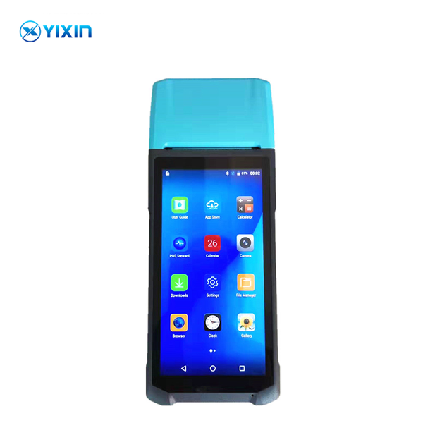 

bluetooth thermal receipt printer android 8.1 pda handheld terminal 3g wifi built-in 58mm for e-boleta google play printers