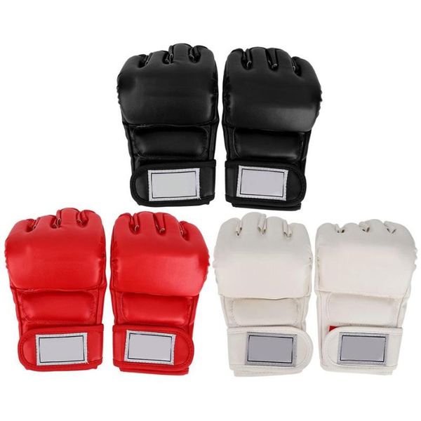 

sand bag 1pair man male half-finger boxing training gloves accessory for kickboxing sanda muay thai indoor sports