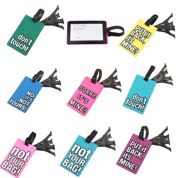 

toiletry kits rubber funky travel luggage label straps suitcase name id address tags tags1pc