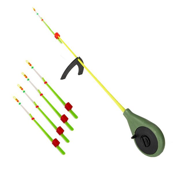 

boat fishing rods 5pcs/set mini ice rod with tips winter extension pole outdoor fish accessories for angler