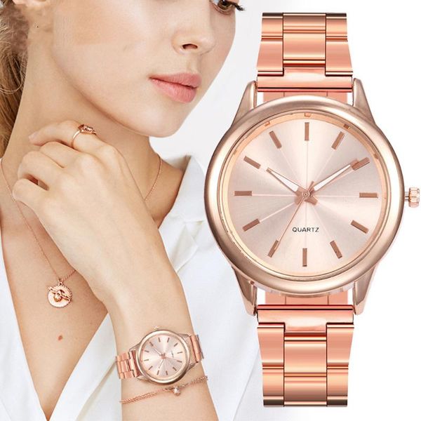 

wristwatches fast 2021 luxury watches quartz watch stainless steel dial casual bracele wrist women gift for, Slivery;brown