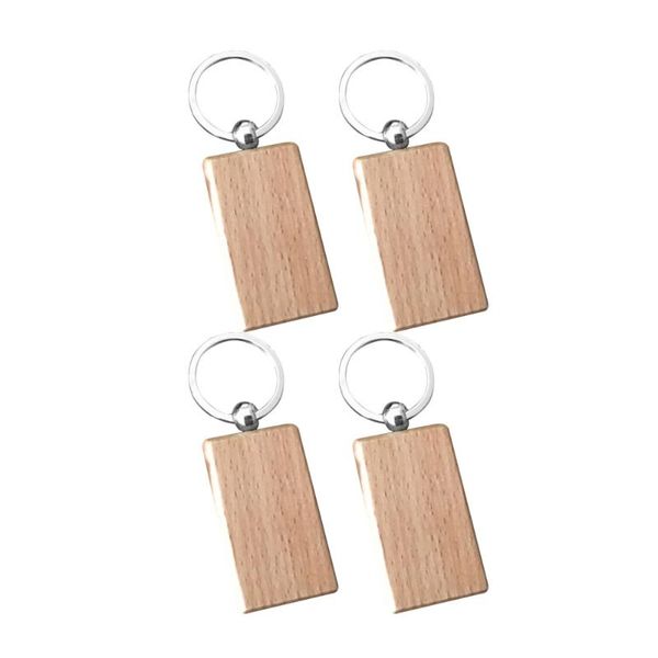 

wood keyring pendants creative keychain decor pendant accessories for party favor