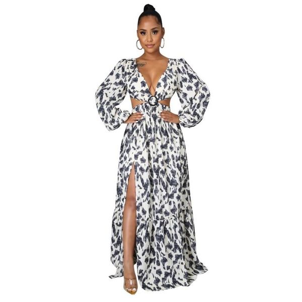 

casual dresses s-5xl women summer hollow out waist maxi dress 2021 bohemian beach evening party long vestidos female, Black;gray