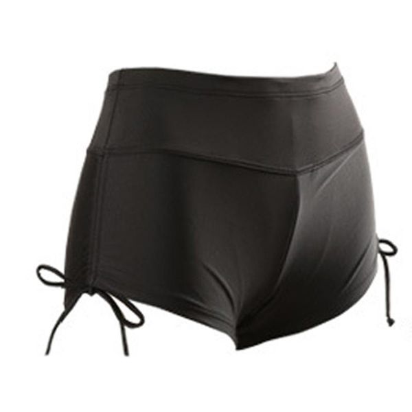 

women swimming high waist trunks boxer female beach spa anti light plus size briefs one-piece suits
