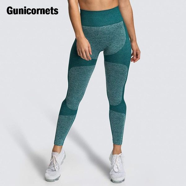 

yoga outfit gunicornets high waist gym leggings sport women fitness pants sports tights woman push up elastic seamless