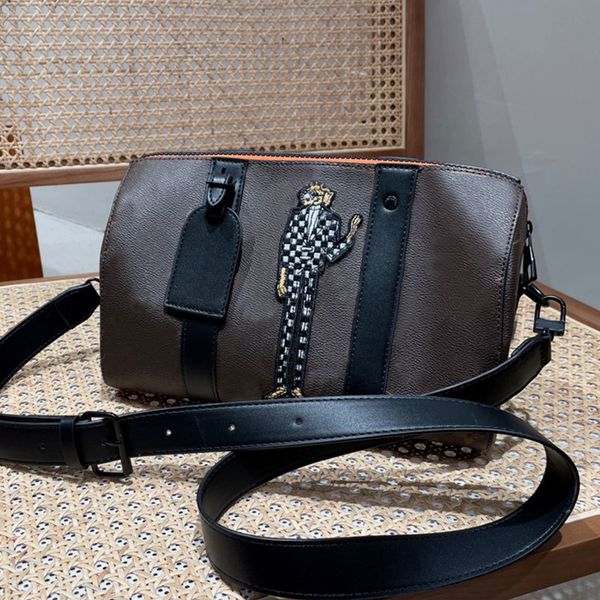 

women crossbody bag fashion pillow bags yellow letter pattern zipper closure cartoon characters adjustable shoulder strap