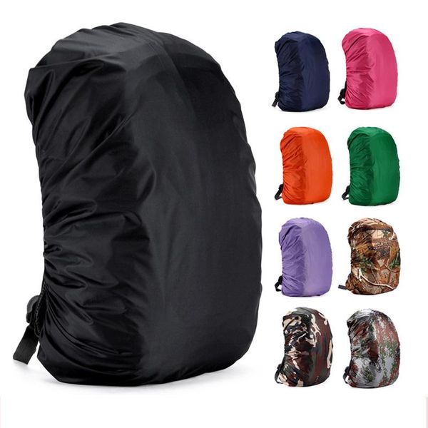 

raincoats 35l 45l 70l backpack cover 1pcs travel camping rain rainproof portable rucksack bag waterproof dust outdoor climbing