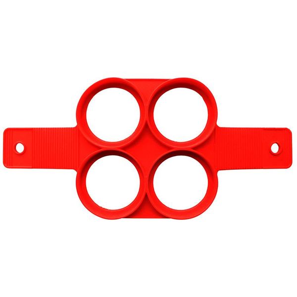 

baking moulds plum blossom four-hole fried cake bread mold 4 heart-shaped silicone pancake homemade kitchenware mew qw119