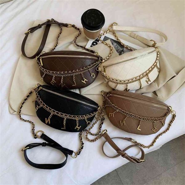 

breast korean fashion chain women's waist single shoulder messenger bag