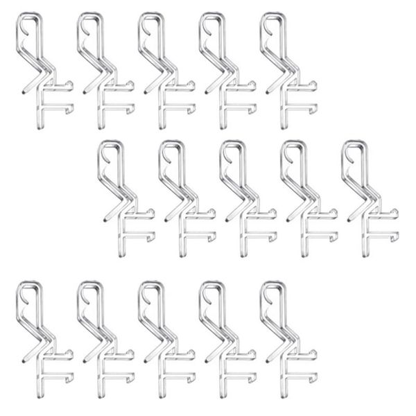 

curtain & drapes 20pcs valance clips clear for horizontal blind