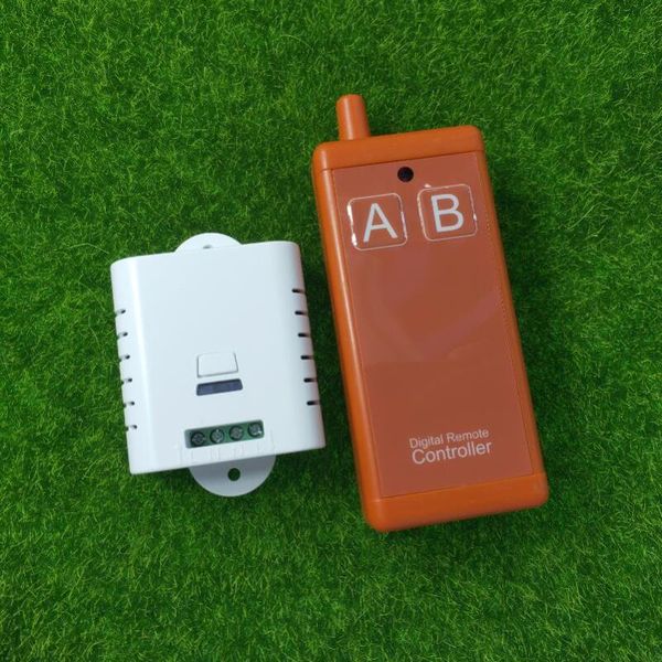 

smart home control ac 85v 110v 120v 220v wireless remote switch with manual button receiver rechargeable transmitter interface