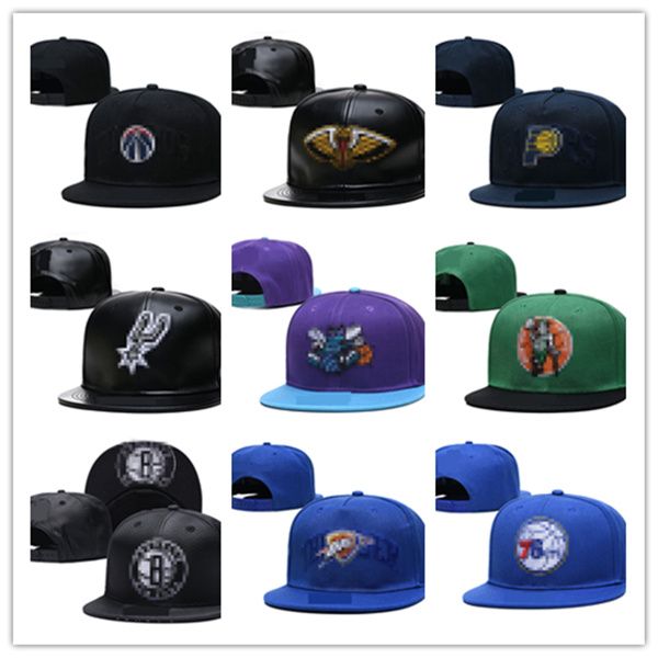 

2021 wholesale men women's basketball snapback baseball snapbacks all teams football hats hip hop sports hat mix order fashion outdoor, Blue;gray
