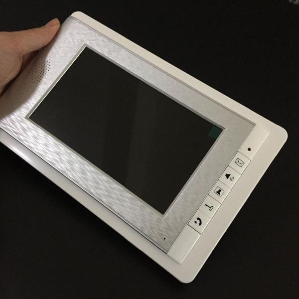 

for 1v2 lcd 7'' tft wired video door phone visual intercom speakerphone system add dc power supply phones